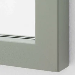 Rechteckiger Flur Spiegel in Graugrün - Monterrey