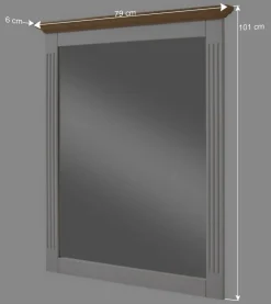 Rechteckiger Spiegel im Landhausstil - Oradea