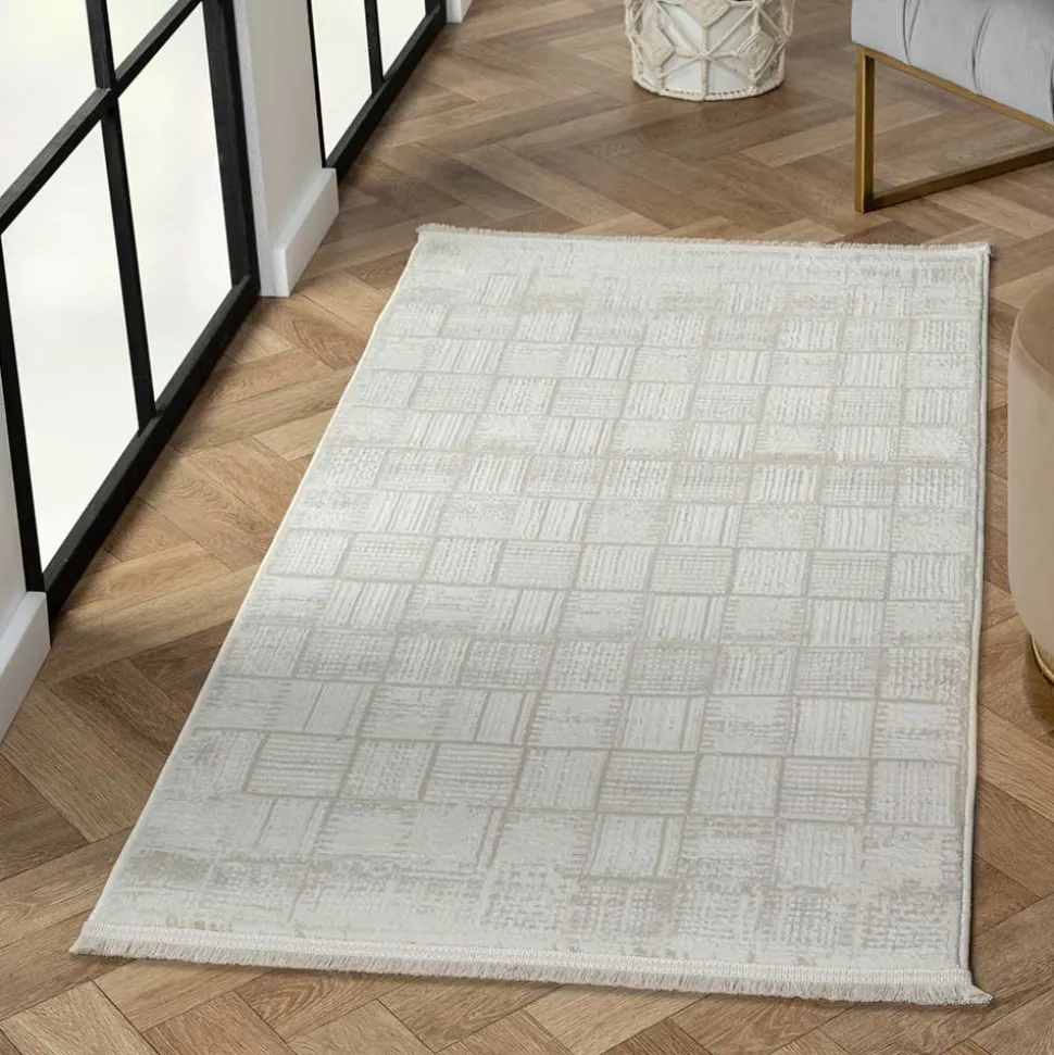 Rechteckiger Teppich mit Kachelmuster - Pahat