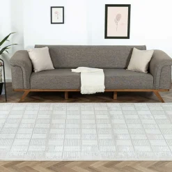 Rechteckiger Teppich mit Kachelmuster - Pahat