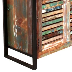 Recyclingholz Flurmöbel im Shabby Chic - Vosbadus (fünfteilig)