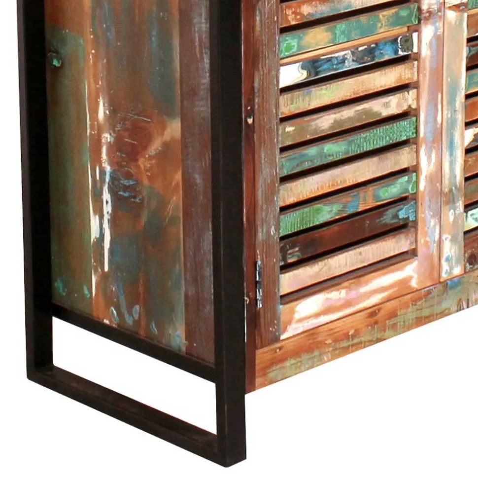 Recyclingholz Flurmöbel im Shabby Chic - Vosbadus (fünfteilig)