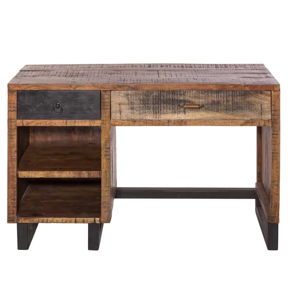 Recyclingholz Schreibtisch 120x50 cm - Bahiro