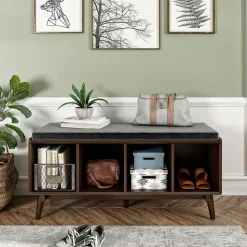 Regal Bank mit vier Fächern - Despelin