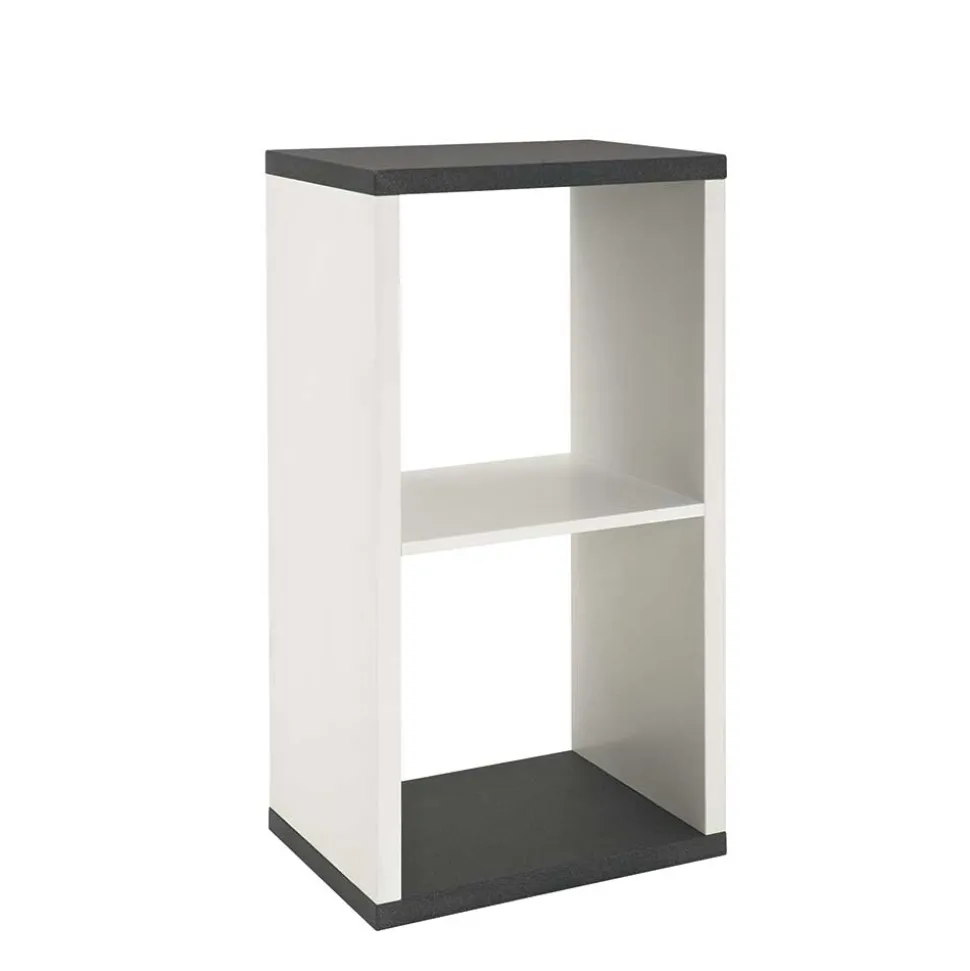 Regal Baptus in Weiß Grau