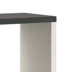 Regal Baptus in Weiß Grau