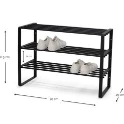 Regal für Schuhe aus weißem Stahl - Torosma