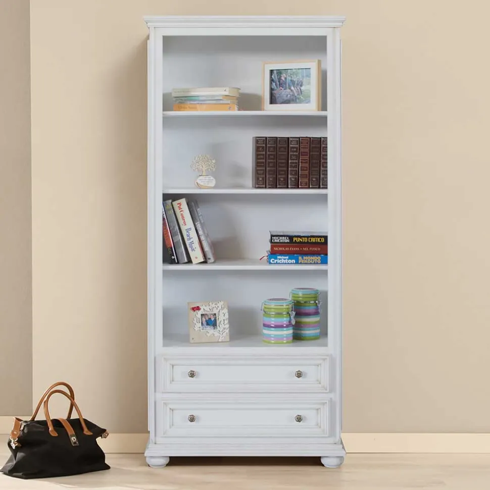 Regal mit zwei Schubladen und fünf Fächern - Vicina