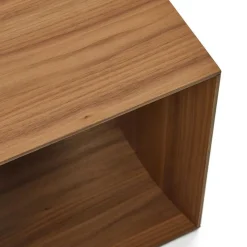 Regalmodul Duo in Nussbaum - Kiara (zweiteilig)