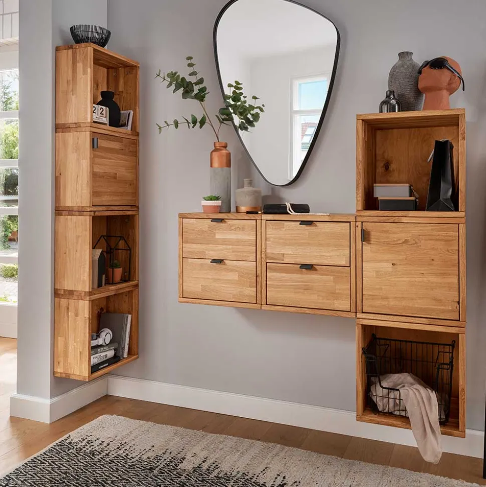 Regalwürfel Schrankwürfel Set - Iljona (neunteilig)