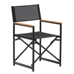 Regie Klappstuhl aus Mesh - Placonia