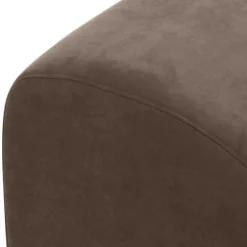 Relaxsessel in Beigegrau und Nussbaum - Kilazu