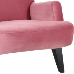 Relaxsessel in Rosa Samtvelours - Jily