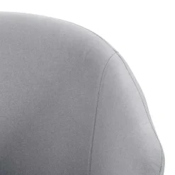 Retro Armlehnenstühle in Hellgrau - Dranico (2er Set)