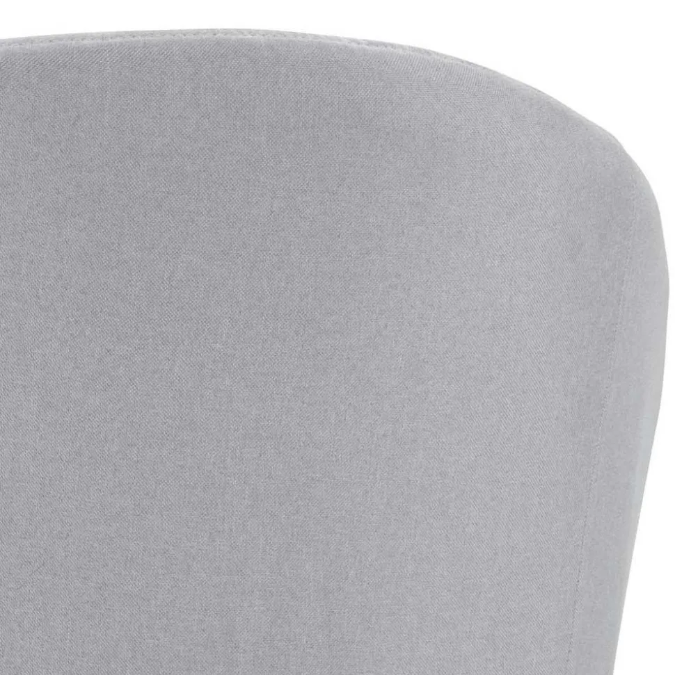 Retro Armlehnenstühle in Hellgrau - Dranico (2er Set)