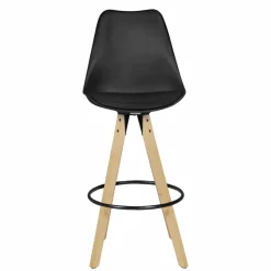 Retro Barstuhl Systrem mit Schalensitz (2er Set)