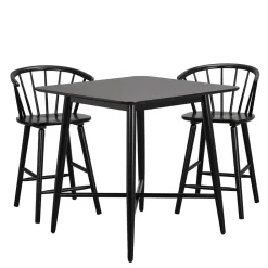 Retro Bartisch & Barstühle - Mectilda (dreiteilig)