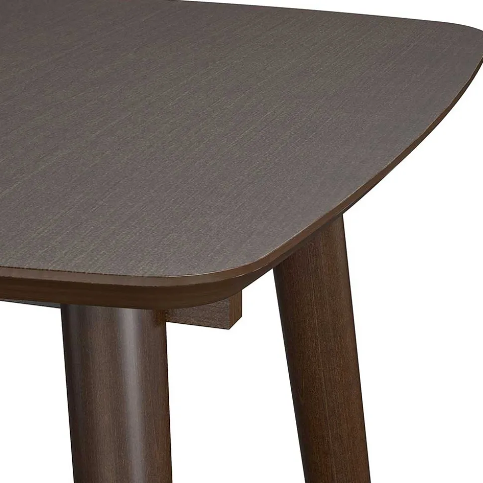 Retro Beistelltisch in Walnuss Optik - Despelin