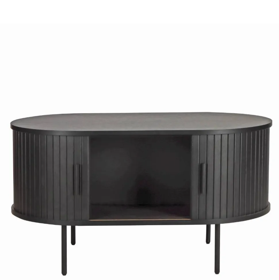 Retro Couchtisch mit Schiebetüren - Lurymav