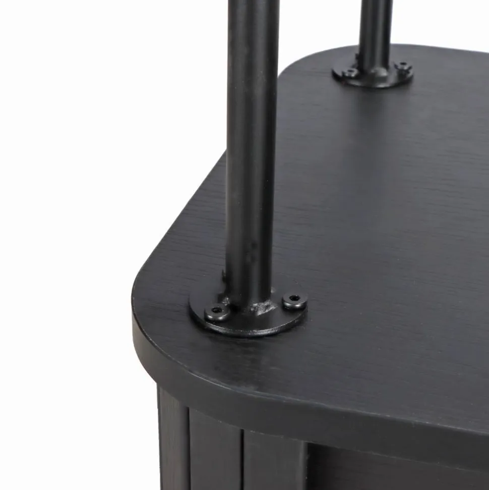 Retro Couchtisch mit Schiebetüren - Lurymav