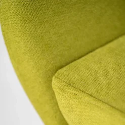 Retro Design Drehsessel in Hellgrün - Soraso