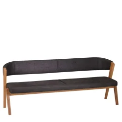 Retro Design Esstischbank mit Rückenlehne - Ovenciana