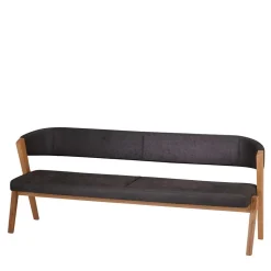 Retro Design Esstischbank mit Rückenlehne - Ovenciana