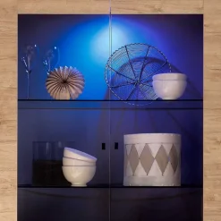 Retro Esszimmer Einrichtung in Eiche - Rodonda (dreiteilig)