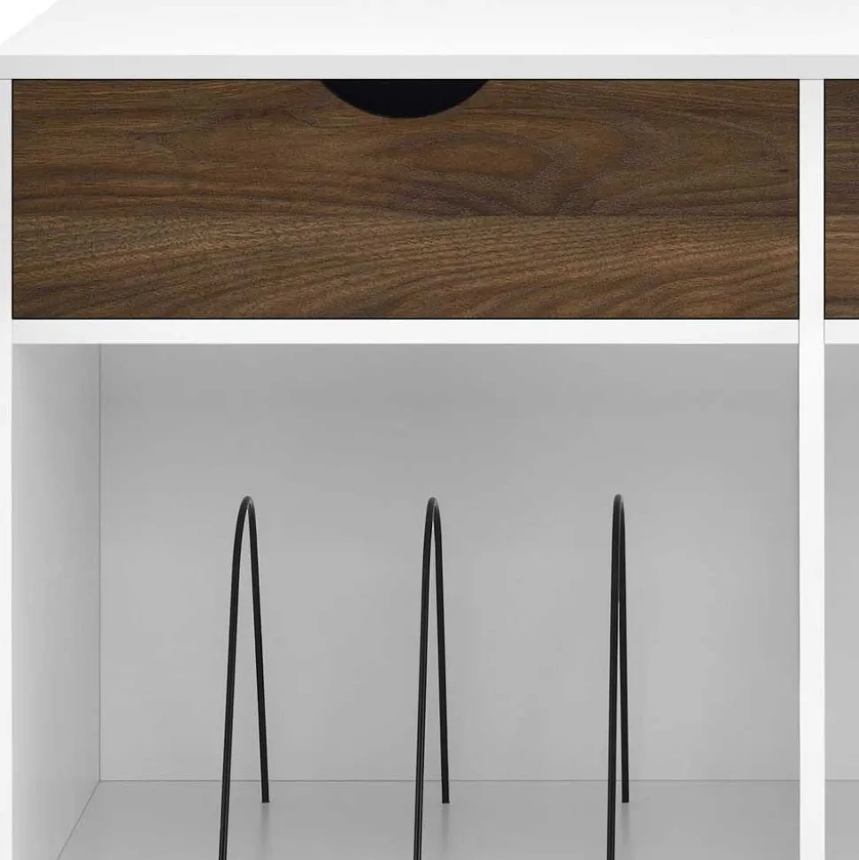 Retro Kommode mit Haarnadel Beinen - Sestran