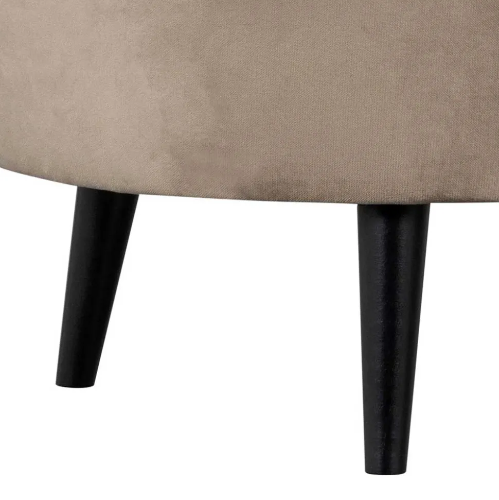 Retro Lounge-Sessel in Khaki Samit - Griffina