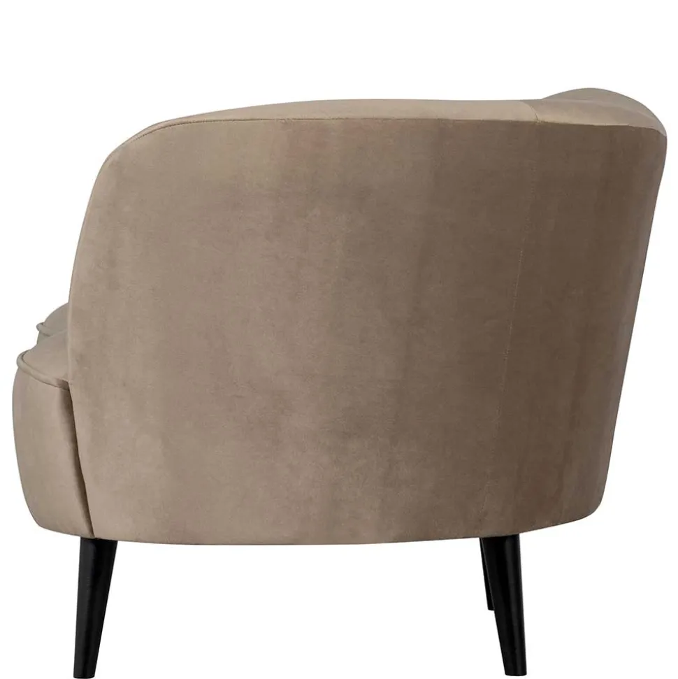 Retro Lounge-Sessel in Khaki Samit - Griffina