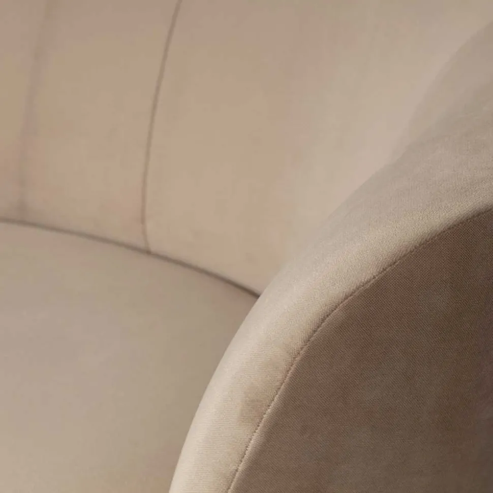 Retro Lounge-Sessel in Khaki Samit - Griffina