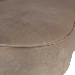 Retro Lounge-Sessel in Khaki Samit - Griffina