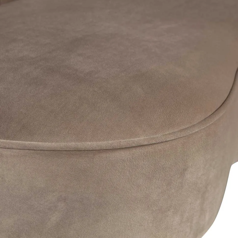 Retro Lounge-Sessel in Khaki Samit - Griffina