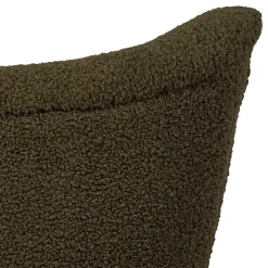 Retro Plüschsessel in Dunkelgrün - Vakuum