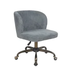 Retro Schreibtischstuhl in Grau - Tropica