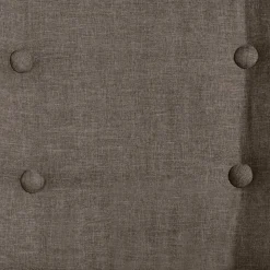 Retro Sessel in Beigegrau Stoff - Florida