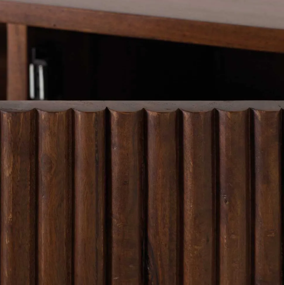 Retro Sideboard in Walnussfarben - Chalil