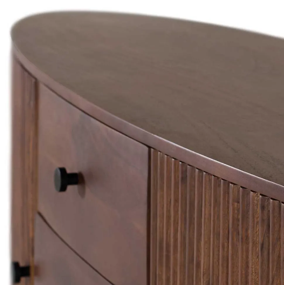 Retro Sideboard in Walnussfarben - Chalil