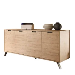 Retro Sideboard Rodonda in Eiche