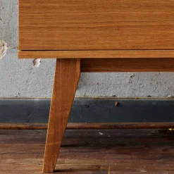 Retro Vitrine in Eichefarben - Number