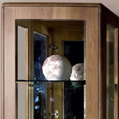 Retro Wohnwandd in Nussbaum - Gralaz (dreiteilig)