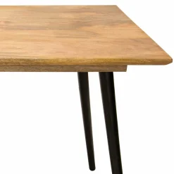 Retro-Esstisch aus Mangobaum Massivholz - Offia