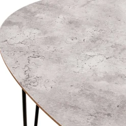 Retrostil Zweisatztisch Set - Luoretta (zweiteilig)