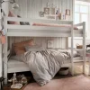Robustes Etagenbett in Weiß - Polar