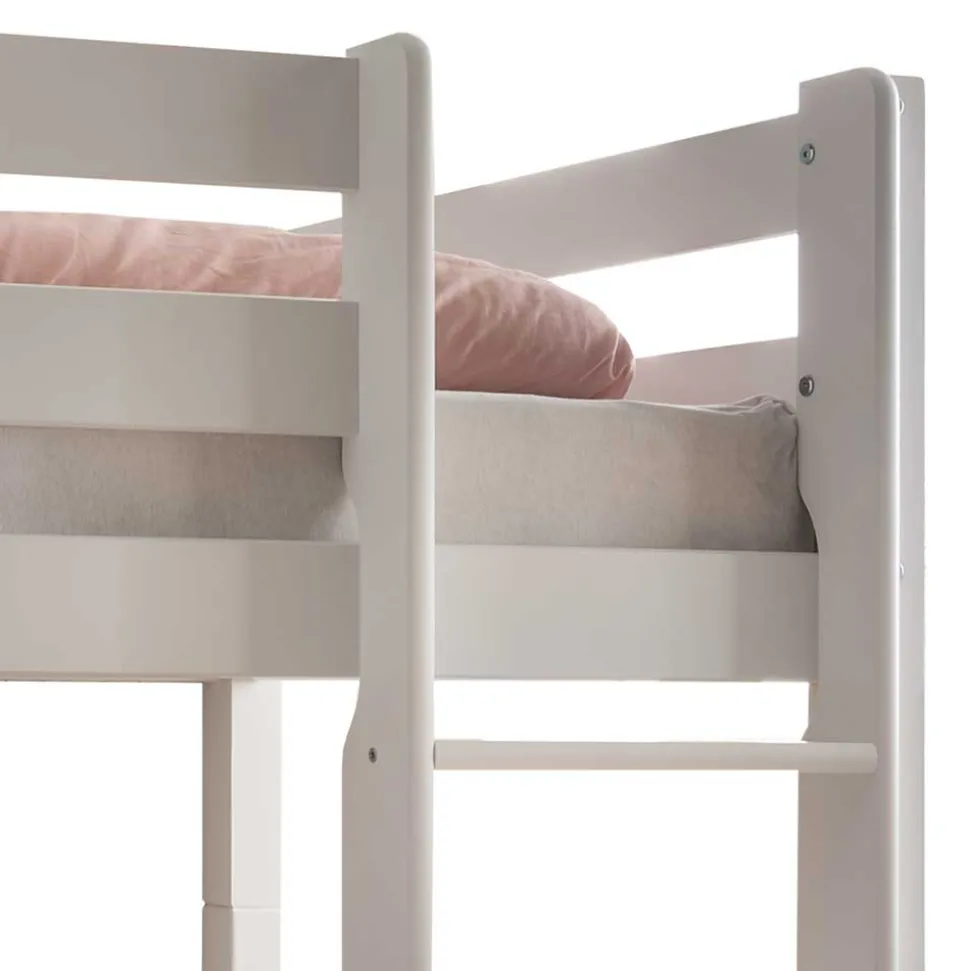 Robustes Etagenbett in Weiß - Polar