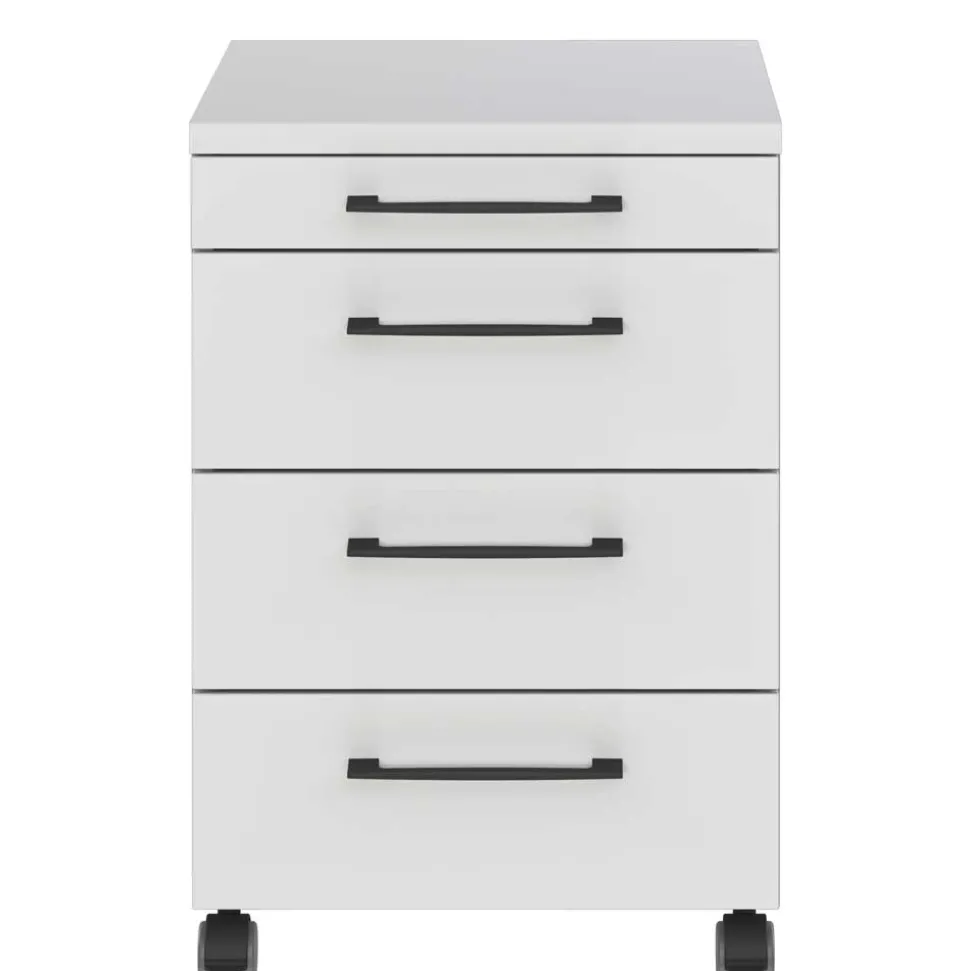 Rollcontainer in Lichtgrau - Halcoms