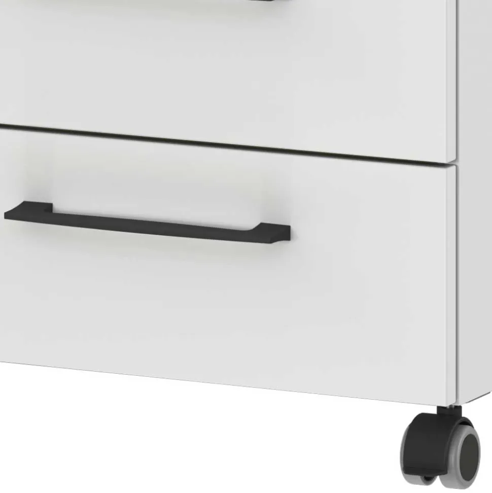 Rollcontainer in Lichtgrau - Halcoms