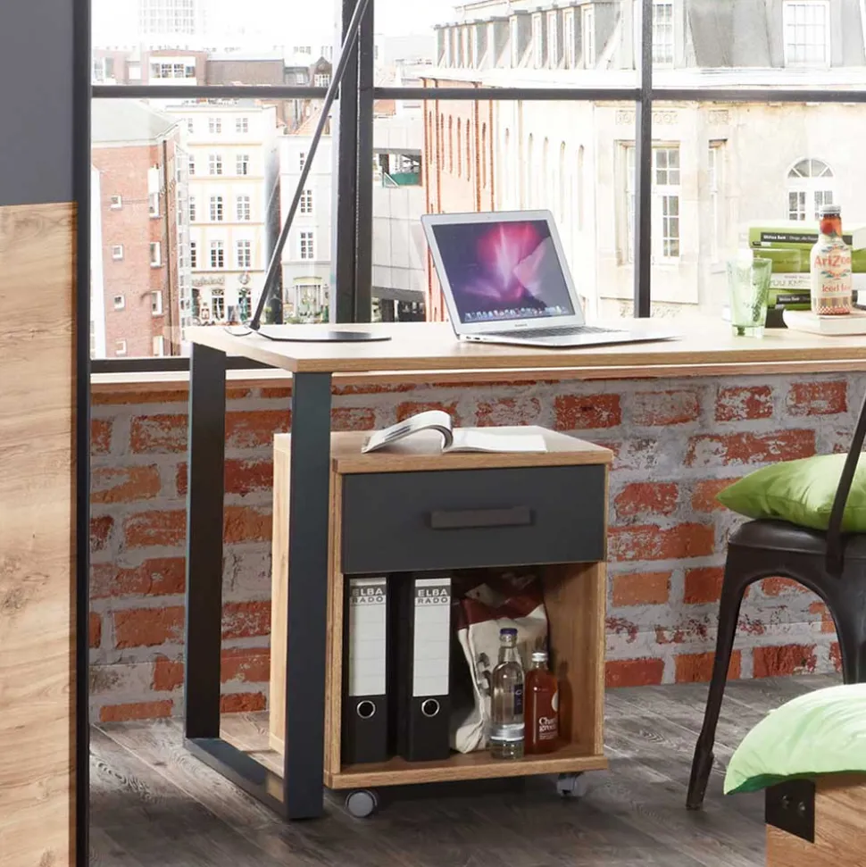 Rollcontainer mit Schublade & Fach - Uletria