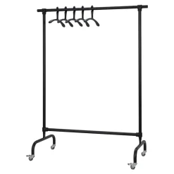 Rollgarderobe in Schwarz - Tesalon